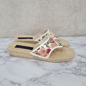 Marmi Espadrille Sandals Floral Women's Sandals French Designer